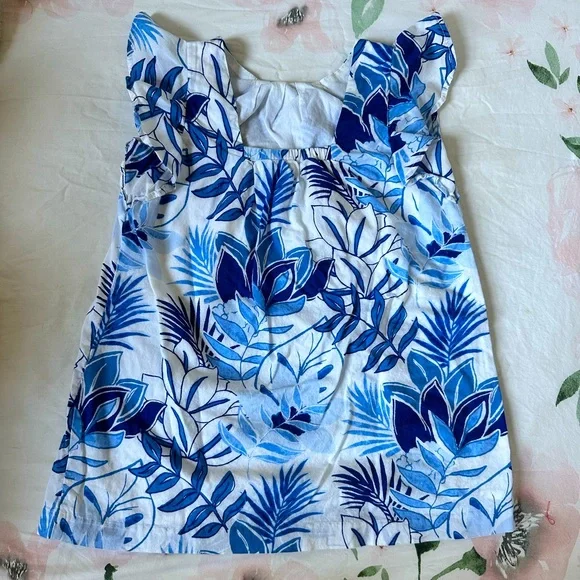 🎉 HOST PICK!!🎉 EUC Janie and Jack tropical floral dress - Picture 2 of 4